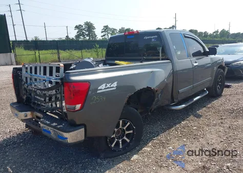2004 Nissan Titan Se from USA, damaged, VIN 1N6AA06B44N500646